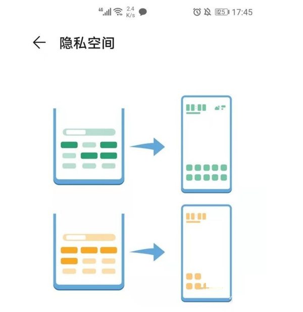 荣耀x30隐私空间怎么打开