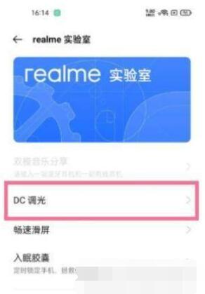 真我GT2Pro在什么地方设置DC调光