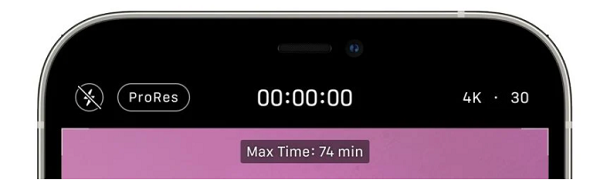 iphone13pro如何拍ProRes视频