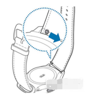 三星watch4如何更换表带