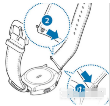 三星watch4如何更换表带