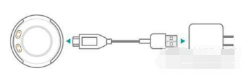 荣耀手表2如何充电