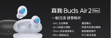 realme真我BudsAir2Neo支持降噪吗