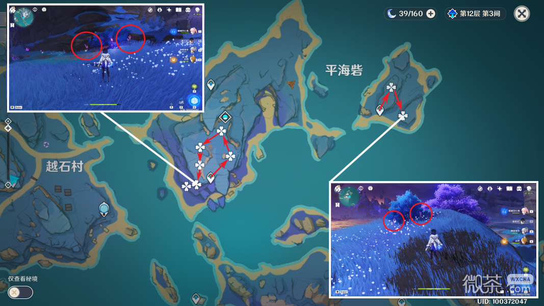 《原神》3.2鸣草采集路线图攻略