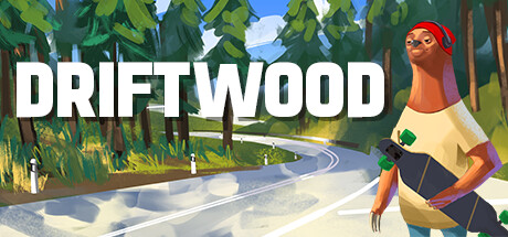 滑板新游《Driftwood》上架steam 轻松惬意山中速滑