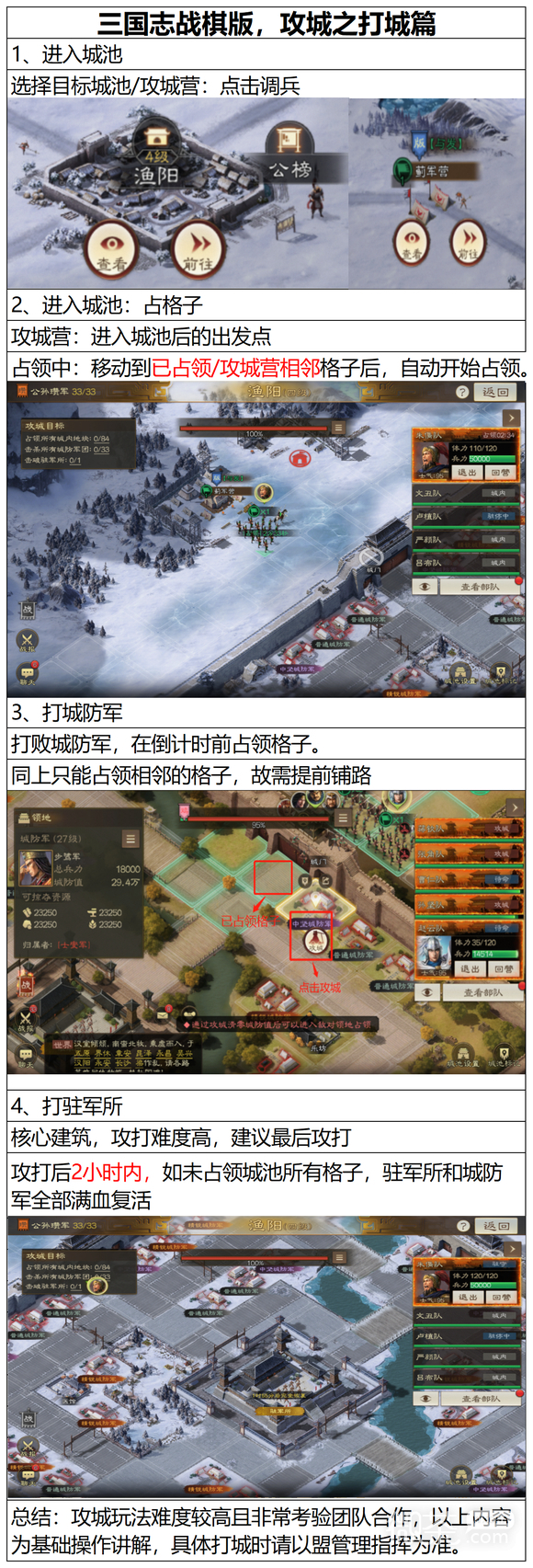 《三国志战棋版》同盟打城方法攻略