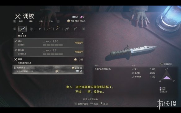 《生化危机4重制版》武器图鉴及使用点评 武器属性怎么样？