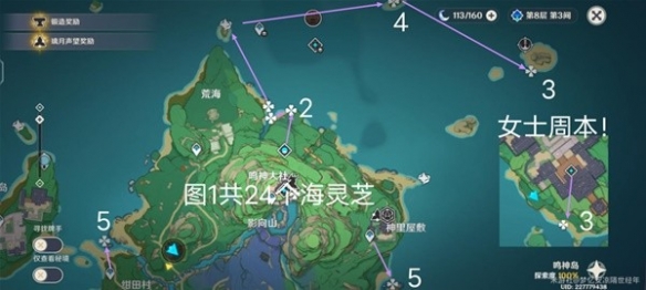 《原神》海灵芝采集路线分享  海灵芝怎么采集？