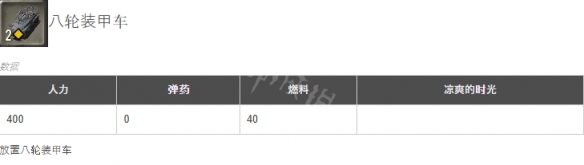 英雄连3机械化部队有什么配置