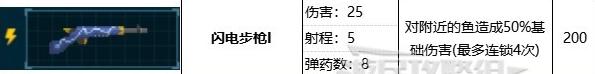《潜水员戴夫》闪电步枪属性效果介绍