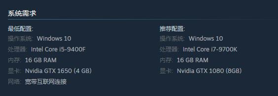 《收获日3》PC配置需求公布 最低要求GTX1650