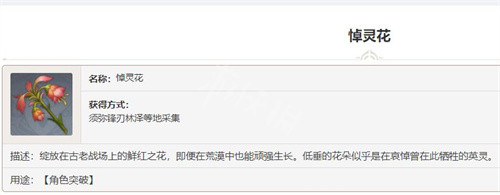 原神悼灵花刷新机制介绍
