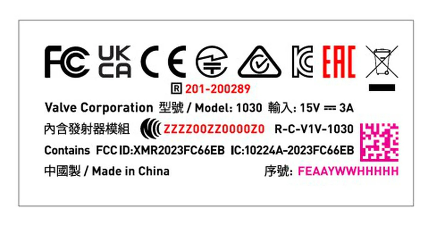 Steam Deck改进型曝光 升级了网络和蓝牙