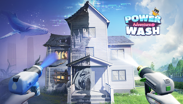 国产VR游戏《Power Wash Adventure》登陆Steam，沉浸冲刷超解压！