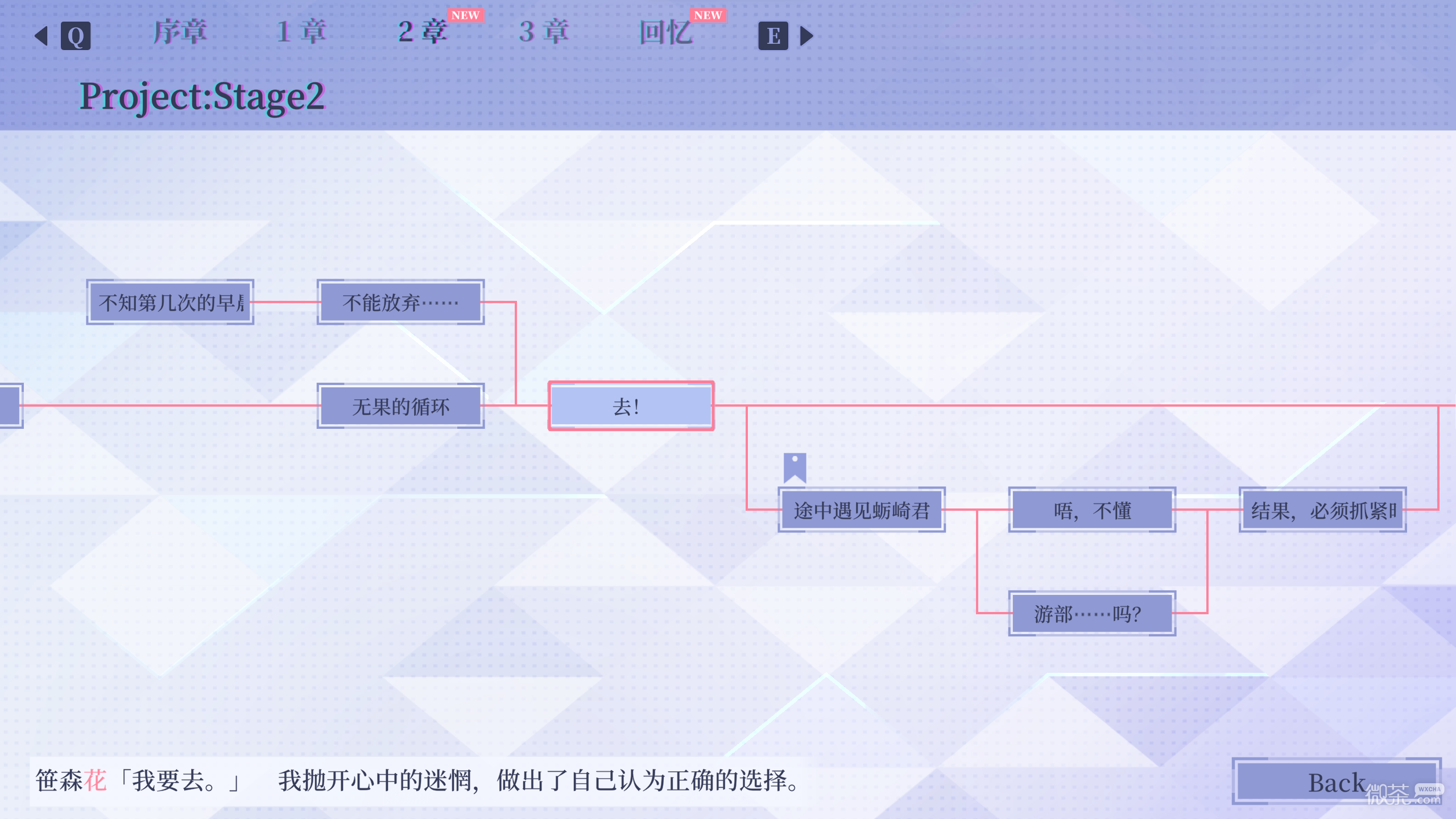 《提早绽放的黑百合》第二章可能卡关的问题解决方法攻略