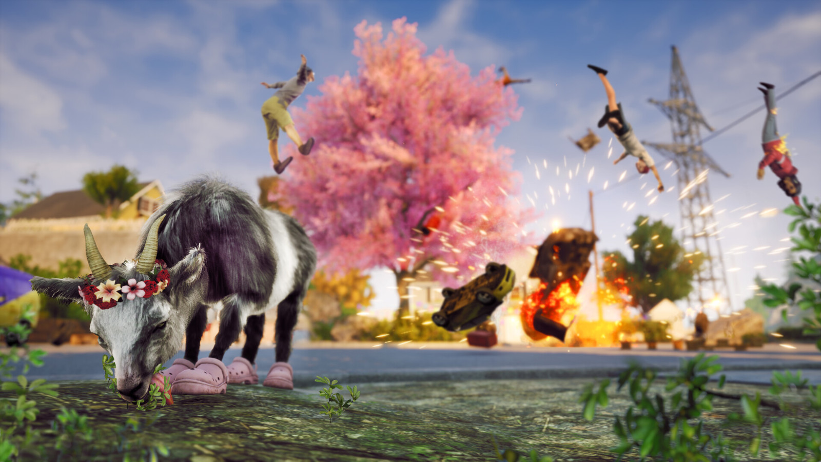 前Epic独占游戏《模拟山羊3》Steam页面上线 发售日期待定