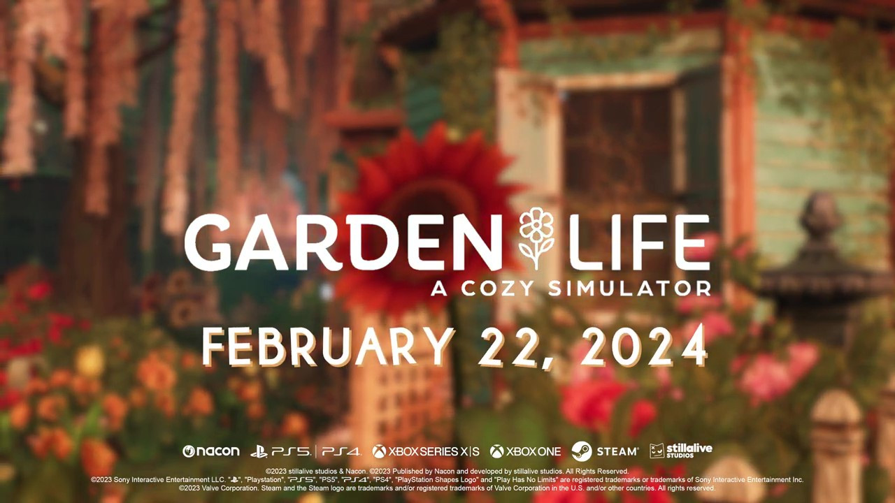《花园生活》发售日预告 明年2月22日正式发售
