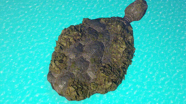 《逆水寒手游》镜天阁龟型小岛位置一览