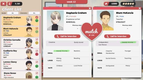 Matchmaker Agency《红娘社》这个情人节陪伴着你， 共享完美的搭配之喜。