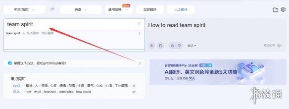 team spirit怎么读