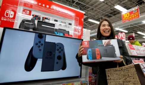 任天堂Switch在日本超越NDS成为最畅销游戏主机