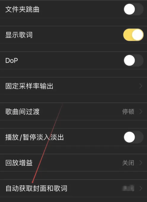 海贝音乐如何自动获取封面和歌词 设置自动获取封面歌词流程详解 4