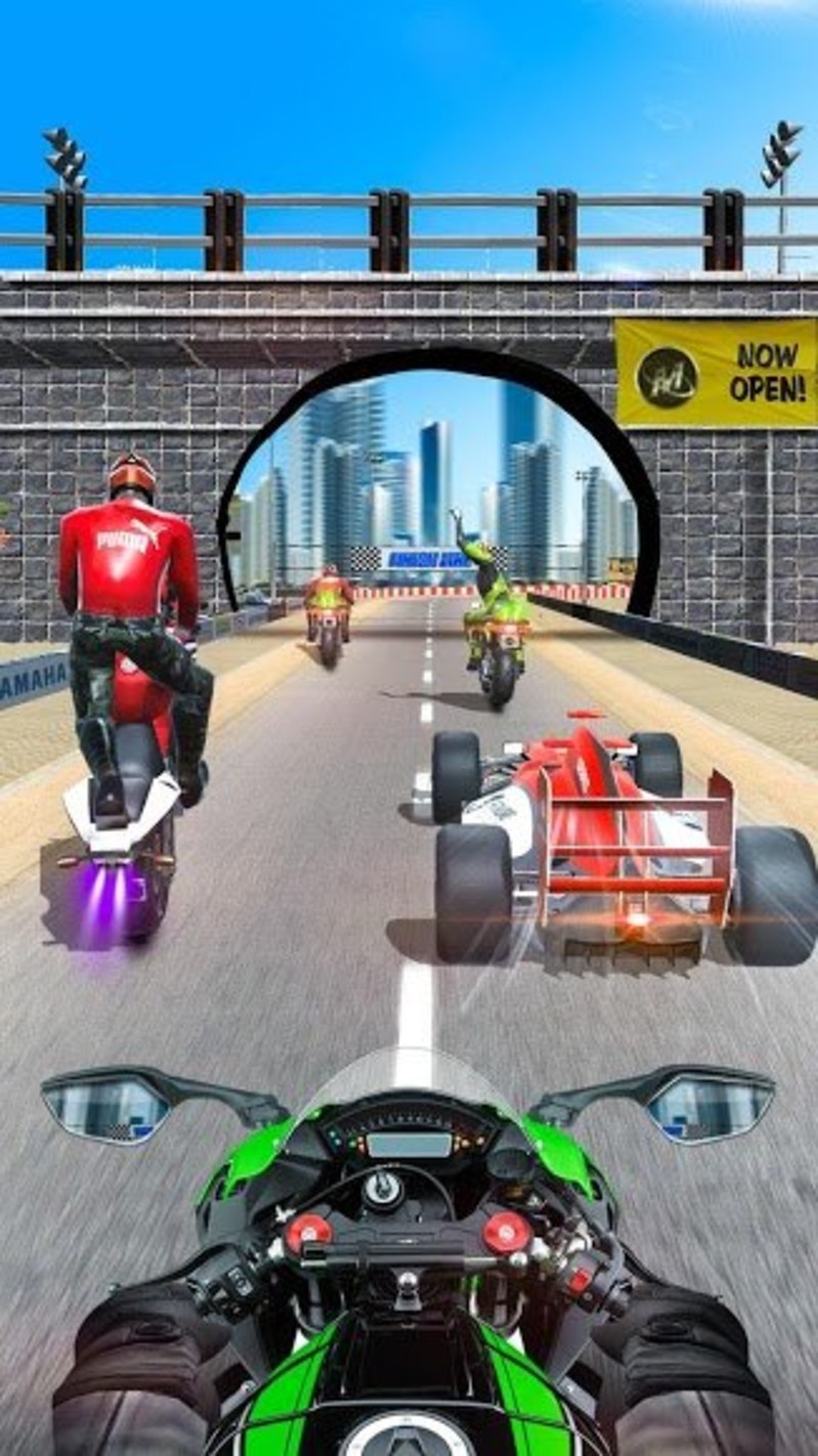 Thumb Moto Race截图