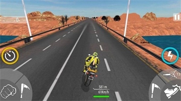 公路摩托真实模拟3D截图1